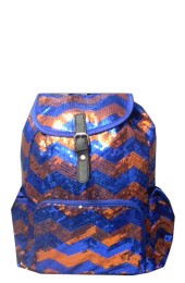 Sequin Backpack-ZIQ2929/R/NV-OR
